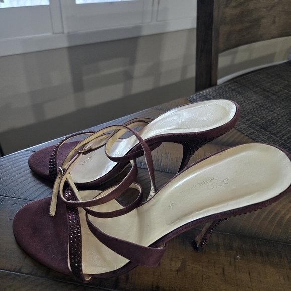 Dolce & Gabbana Strappy Rhinestone Heels - Picture 8 of 14